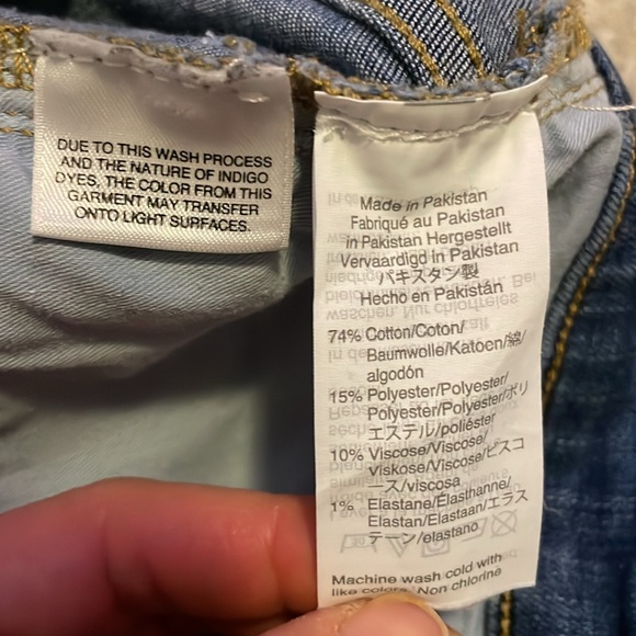 J Crew Factory Mercantile Toothpick Jean - size 24 - Picture 6 of 6